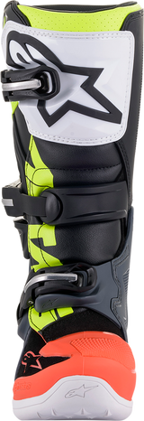 ALPINESTARS Tech 7S Boots - Black/Gray/Red/White/Yellow - US 8 2015017-9058-8