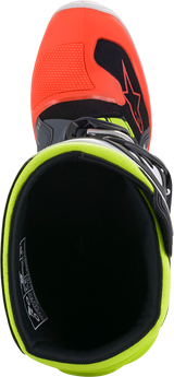 ALPINESTARS Tech 7S Boots - Black/Gray/Red/White/Yellow - US 8 2015017-9058-8