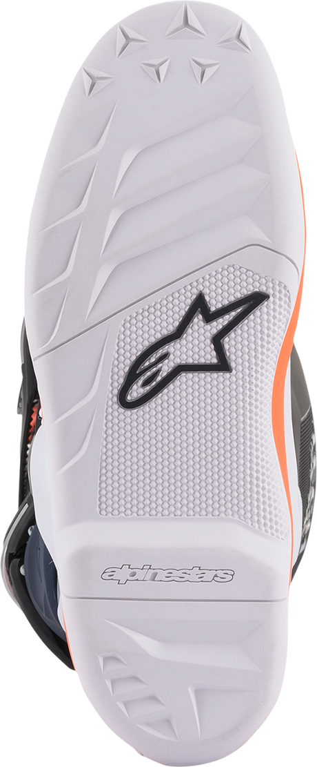 ALPINESTARS Tech 7S Boots - Black/Orange/White - US 8 2015017-1241-8