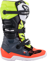 ALPINESTARS Tech 7S Boots - Black/Gray/Red/White/Yellow - US 6 2015017-9058-6