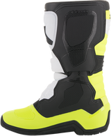 ALPINESTARS Tech 3S Boots - Black/White/Fluorescent Yellow - US 3 2014018-125-3