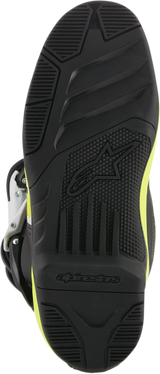 ALPINESTARS Tech 3S Boots - Black/White/Fluorescent Yellow - US 3 2014018-125-3