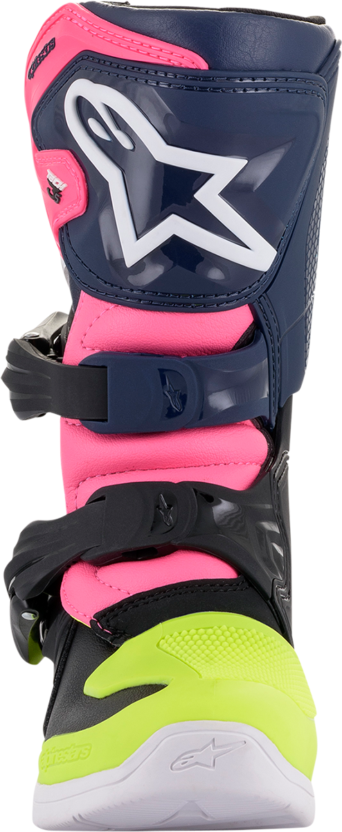 ALPINESTARS Tech 3S Boots - Black/Blue/Pink - US 11 2014518-1176-11