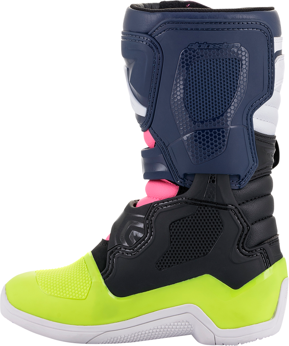 ALPINESTARS Tech 3S Boots - Black/Blue/Pink - US 11 2014518-1176-11