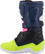 ALPINESTARS Tech 3S Boots - Black/Blue/Pink - US 11 2014518-1176-11