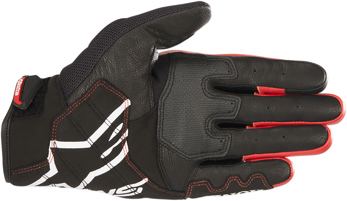 ALPINESTARS Honda SMX-2 Air Carbon V2 Gloves - Black/Red - Medium 3567818-13-M