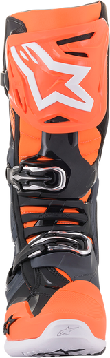 ALPINESTARS Tech 10 Boots - Fluorescent Orange/Cool Gray - US 9 2010020-9040-9