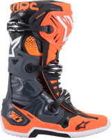 ALPINESTARS Tech 10 Boots - Fluorescent Orange/Cool Gray - US 9 2010020-9040-9