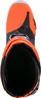 ALPINESTARS Tech 10 Boots - Fluorescent Orange/Cool Gray - US 9 2010020-9040-9