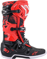 ALPINESTARS Tech 10 Boots - Black/Red - US 9 2010020-31-9