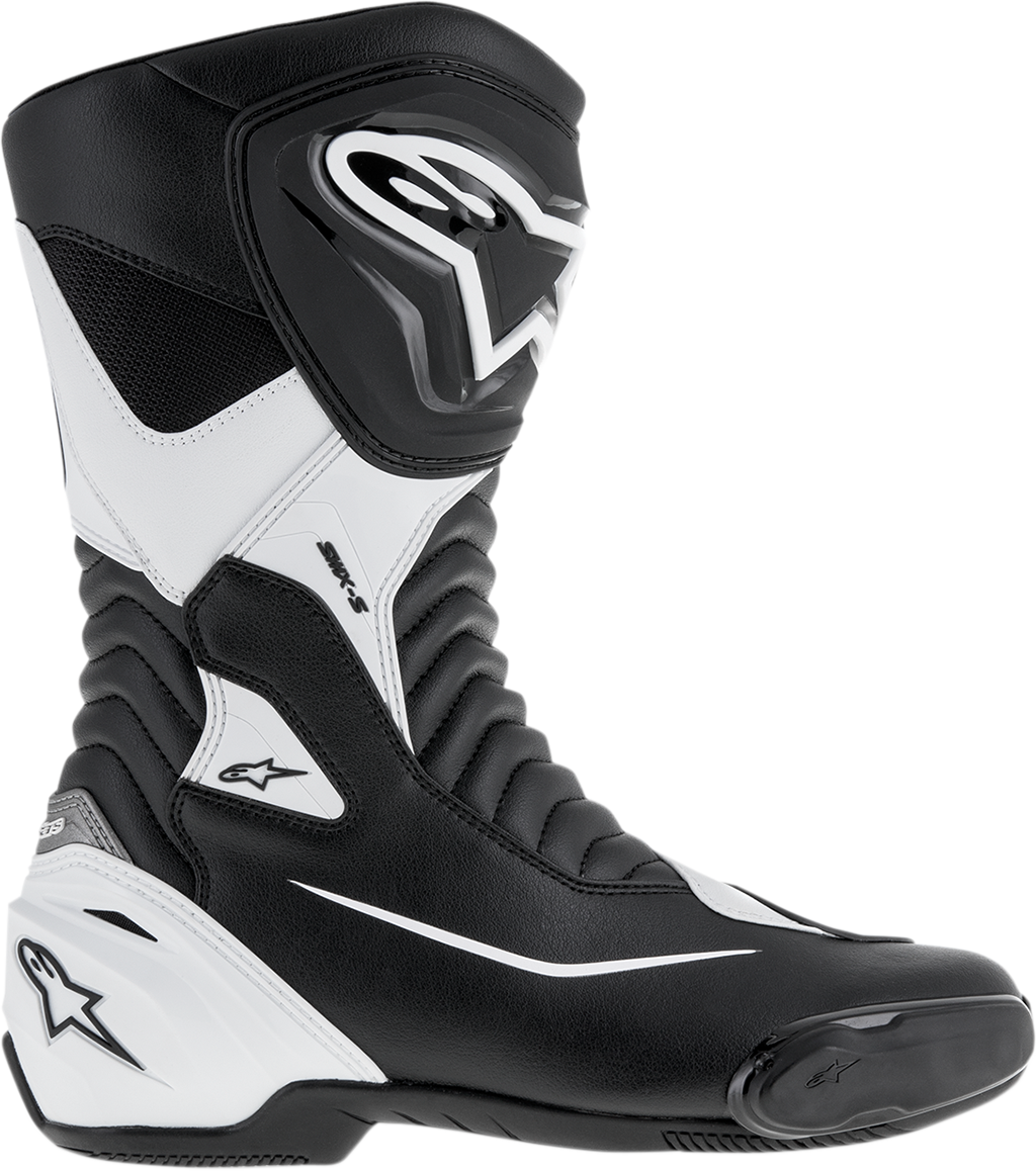 ALPINESTARS SMX-S Boots - Black/White - US 9 / EU 43 2223517-12-43