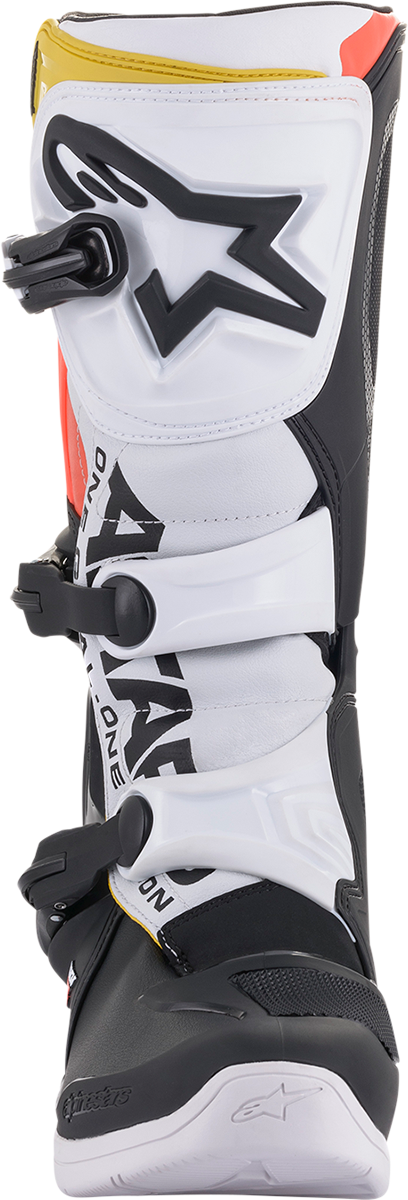 ALPINESTARS Tech 3 Boots - Black/White/Orange - US 13 2013018-1238-13