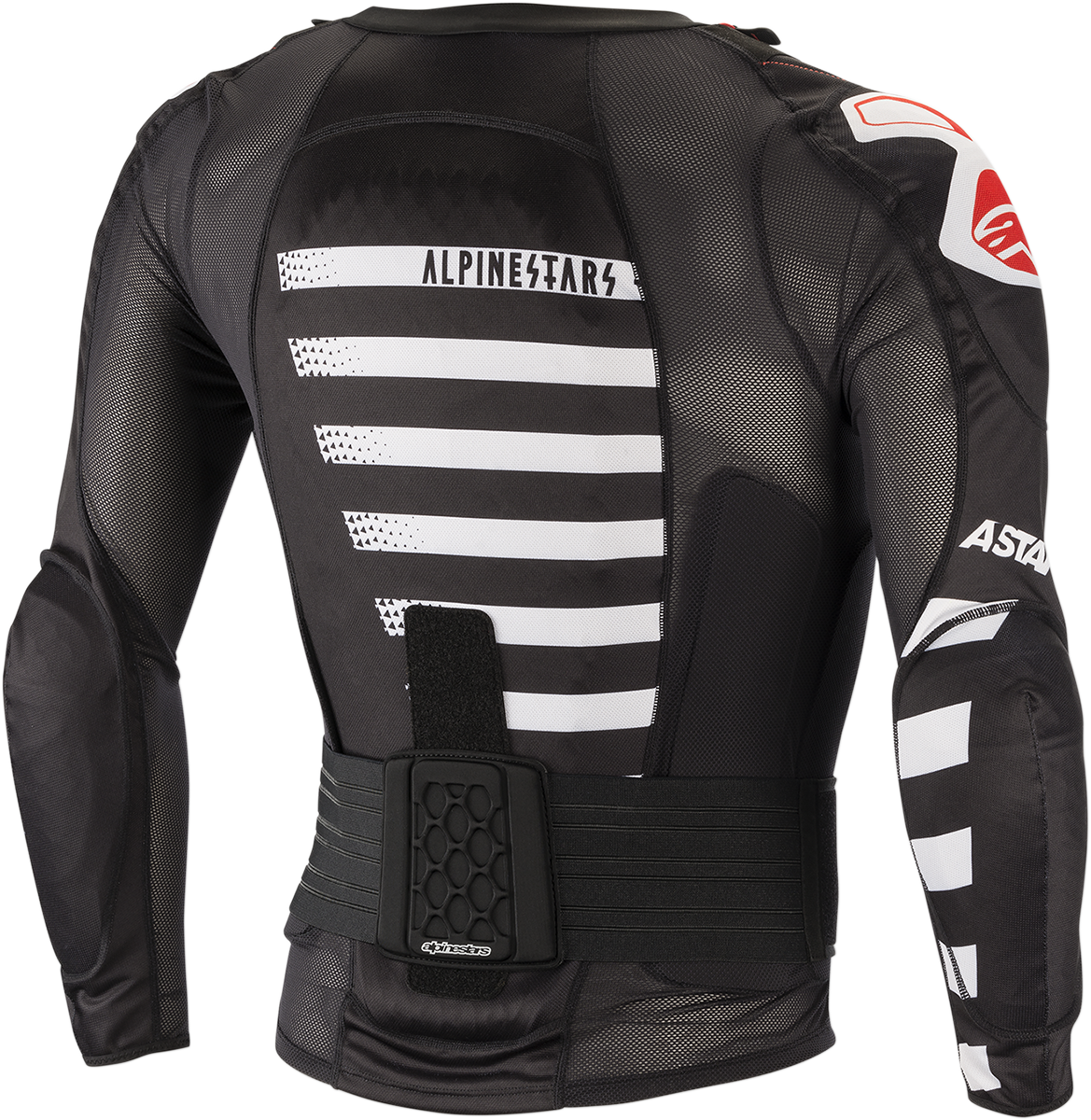 ALPINESTARS Sequence Protection Jacket - Long Sleeve - Black/White/Red - 2XL 6505619-123-XXL
