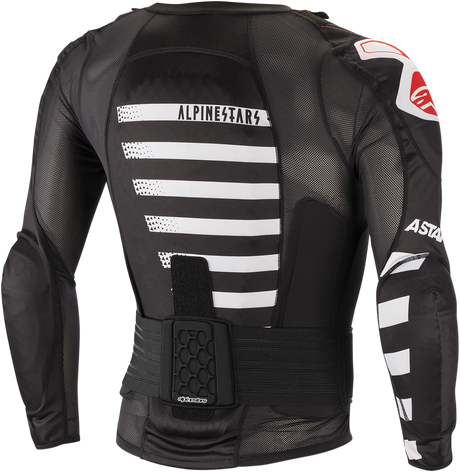 ALPINESTARS Sequence Protection Jacket - Long Sleeve - Black/White/Red - 2XL 6505619-123-XXL