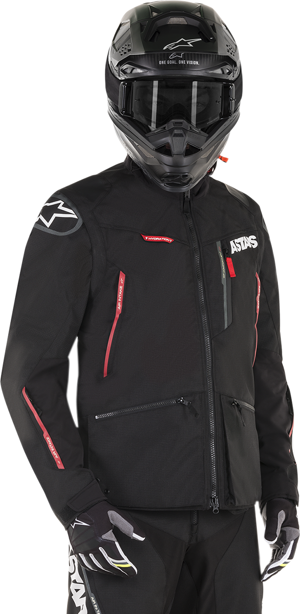 ALPINESTARS Venture-R Jacket - Black/Red - 3XL 3703019-13-3X