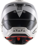 ALPINESTARS SM5 Helmet - Rayon - Gray/Black/Silver - XL 8304121-928-XL