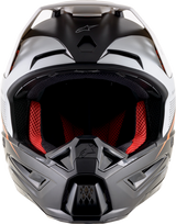 ALPINESTARS SM5 Helmet - Rayon - Black/White/Orange - Medium 8304121-1242-MD