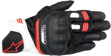 ALPINESTARS SP-5 Gloves - Black/White/Red - Medium 3558517-123-M