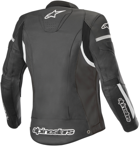 ALPINESTARS Stella Kira Leather Jacket - Black/White - US 2 / EU 38 3112019-12-38