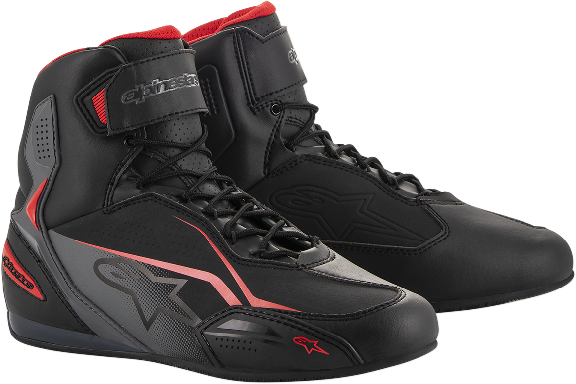 ALPINESTARS Faster-3 Shoes - Black/Gray/Red - US 14 2510219131-14