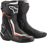 ALPINESTARS SMX+ Boots - Black/White/Red Fluorescent - US 5 / EU 38 2221019-1231-38