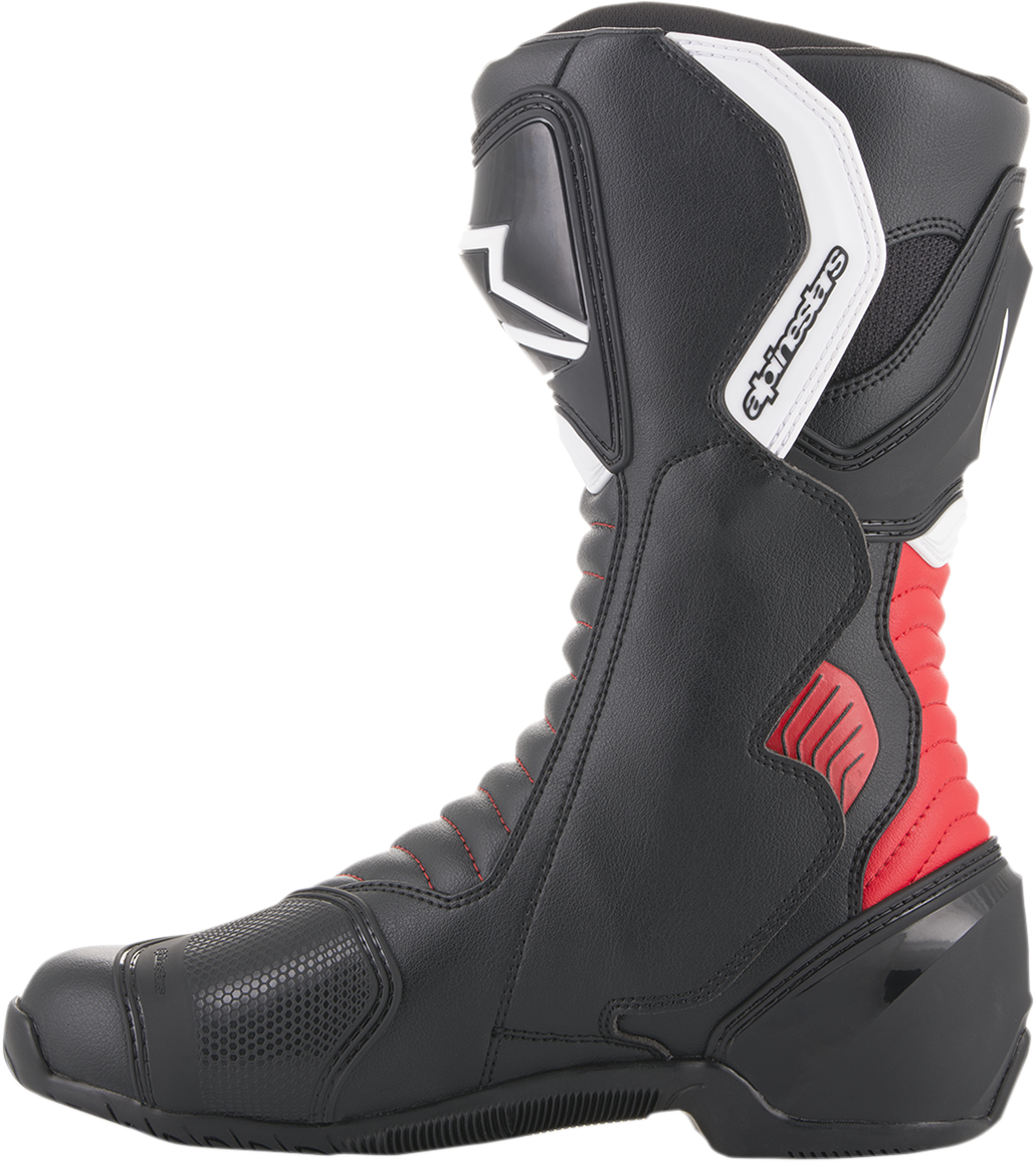 ALPINESTARS SMX-6 v2 Boots - Black/Red - US 6.5 / EU 40 22230171340