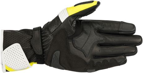 ALPINESTARS SP-1 V2 Gloves - Black/White/Yellow - XL 3558119-125-XL