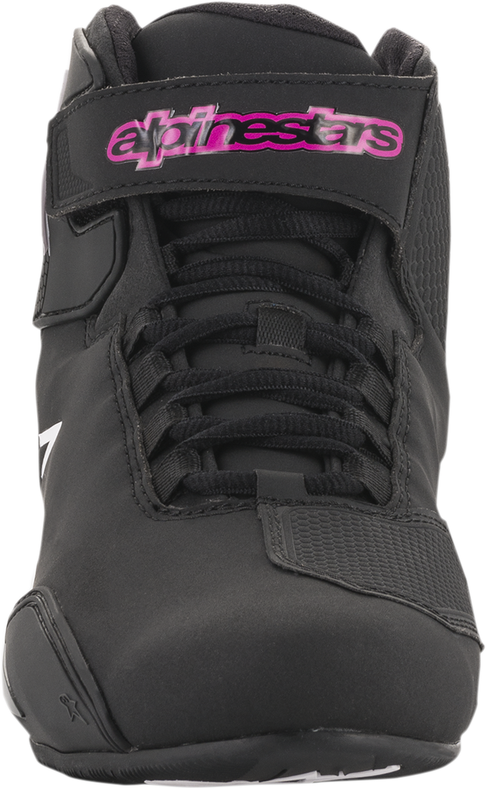 ALPINESTARS Women's Sektor Shoes - Black/Pink - US 10.5 2515719103910.5