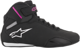 ALPINESTARS Women's Sektor Shoes - Black/Pink - US 10.5 2515719103910.5
