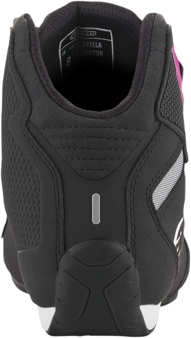 ALPINESTARS Women's Sektor Shoes - Black/Pink - US 10.5 2515719103910.5