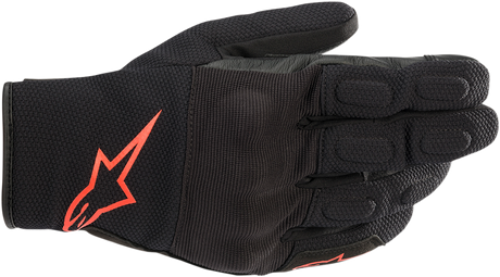 ALPINESTARS S-MAX Drystar? Gloves - Black/Red - Small 3527620-1030-S