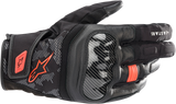 ALPINESTARS SMX-Z Gloves - Black/Red - Large 3527421-1030-L