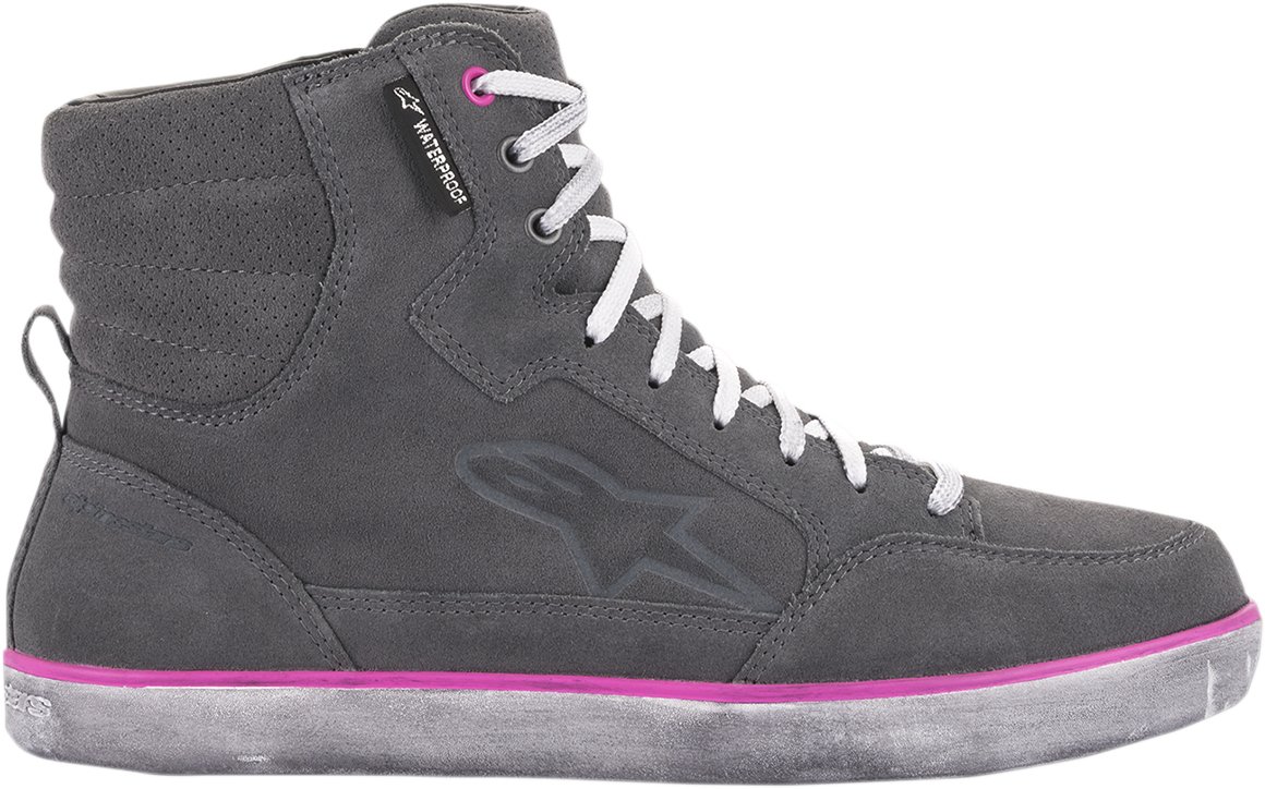 ALPINESTARS J-6 Waterproof Women's Shoes - Gray/Pink - US 6.5 254222090956.5