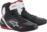 ALPINESTARS Faster-3 Rideknit Shoes - Black/White/Red - US 7.5 2510319123-7.5