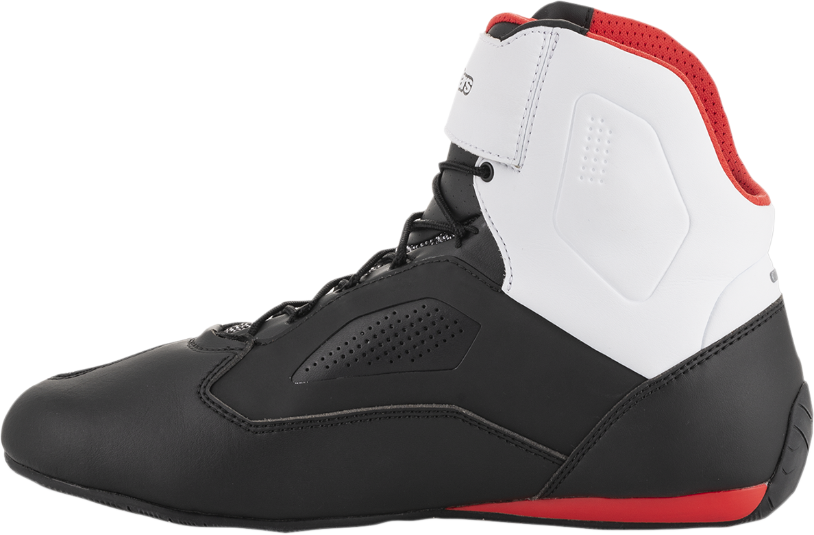 ALPINESTARS Faster-3 Rideknit Shoes - Black/White/Red - US 14 2510319123-14