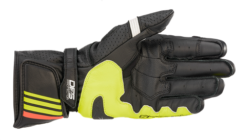 ALPINESTARS GP Plus R v2 Gloves - Black/Yellow/Red - Small 3556520-1538-S