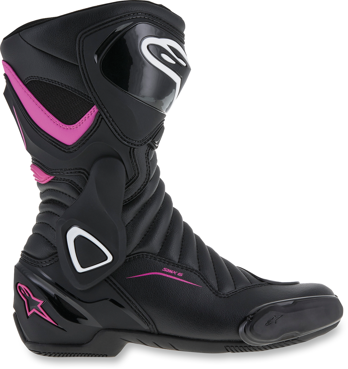 ALPINESTARS SMX-6  v2 Vented Boots - Black/Pink/White - US 6 / EU 37 2223117-1132-37