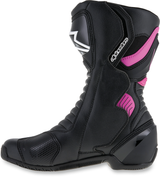 ALPINESTARS SMX-6  v2 Vented Boots - Black/Pink/White - US 6 / EU 37 2223117-1132-37