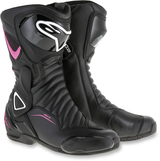 ALPINESTARS SMX-6  v2 Vented Boots - Black/Pink/White - US 9.5 / EU 41 2223117-1132-41