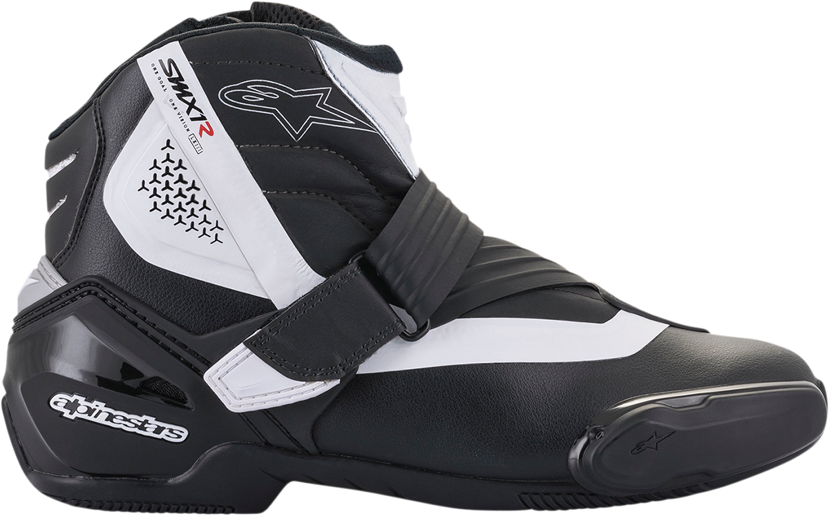 ALPINESTARS SMX-1 R v2 Boots - Black/White - US 12.5 / EU 48 2224521-12-48