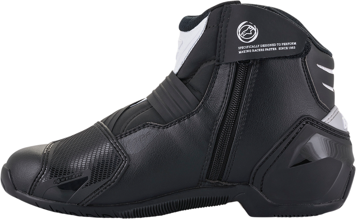 ALPINESTARS SMX-1 R v2 Boots - Black/White - US 5 / EU 38 2224521-12-38