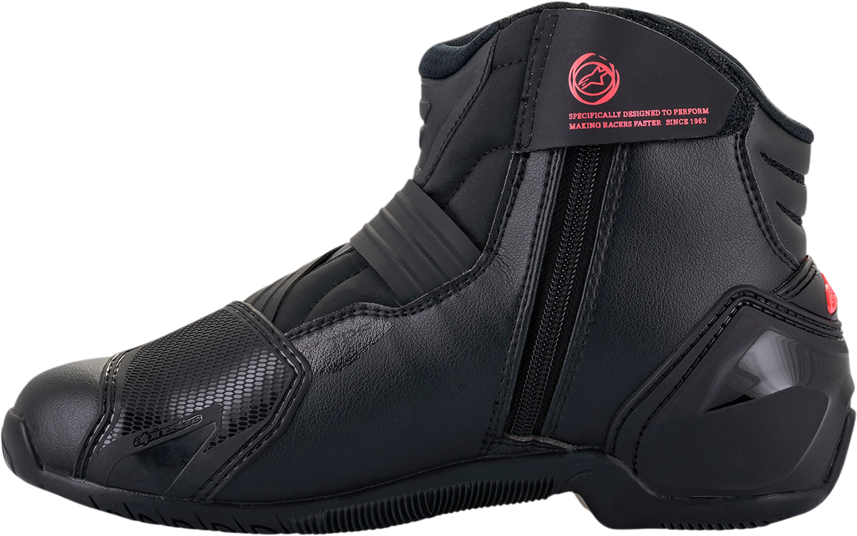 ALPINESTARS Stella SMX-1R V2 Boots - Black/Pink - US 8.5 / EU 40 2224621-1839-40