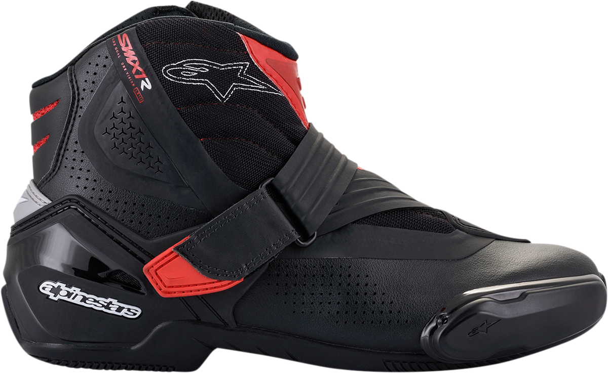 ALPINESTARS SMX1-R V2 Boots - Black/Red - US 13.5 / EU 49 2224021-13-49