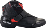 ALPINESTARS SMX1-R V2 Boots - Black/Red - US 13.5 / EU 49 2224021-13-49