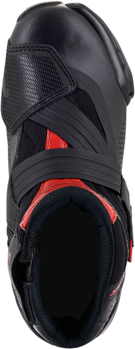 ALPINESTARS SMX1-R V2 Boots - Black/Red - US 12.5 / EU 48 2224021-13-48