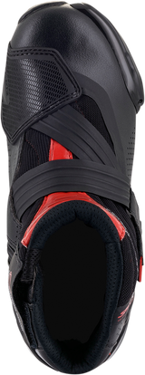 ALPINESTARS SMX1-R V2 Boots - Black/Red - US 12.5 / EU 48 2224021-13-48