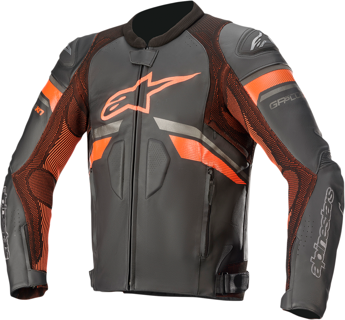 ALPINESTARS GP Plus R v3 Rideknit? Leather Jacket
 - Black/Red Fluo - US 44 / EU 54 3100321-1030-54