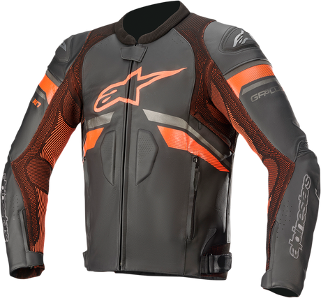 ALPINESTARS GP Plus R v3 Rideknit? Leather Jacket
 - Black/Red Fluo - US 50 / EU 60 3100321-1030-60