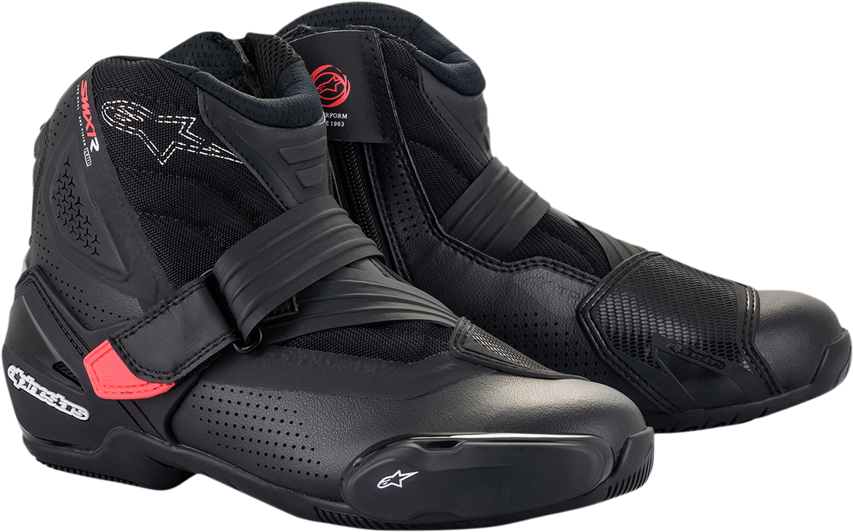 ALPINESTARS Stella SMX-1 R V2 Boots - Black/Pink - US 5 / EU 36 2224121-1839-36