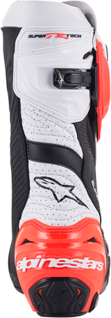 ALPINESTARS Supertech V Boots - Black/Fluo Red/White - US 10.5 / EU 45 2220121-124-45